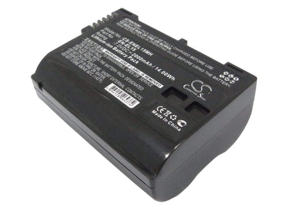 7.0V, 2000mAh, Li-ion Battery fits Nikon, 1 V1, Coolpix D7000, 14Wh