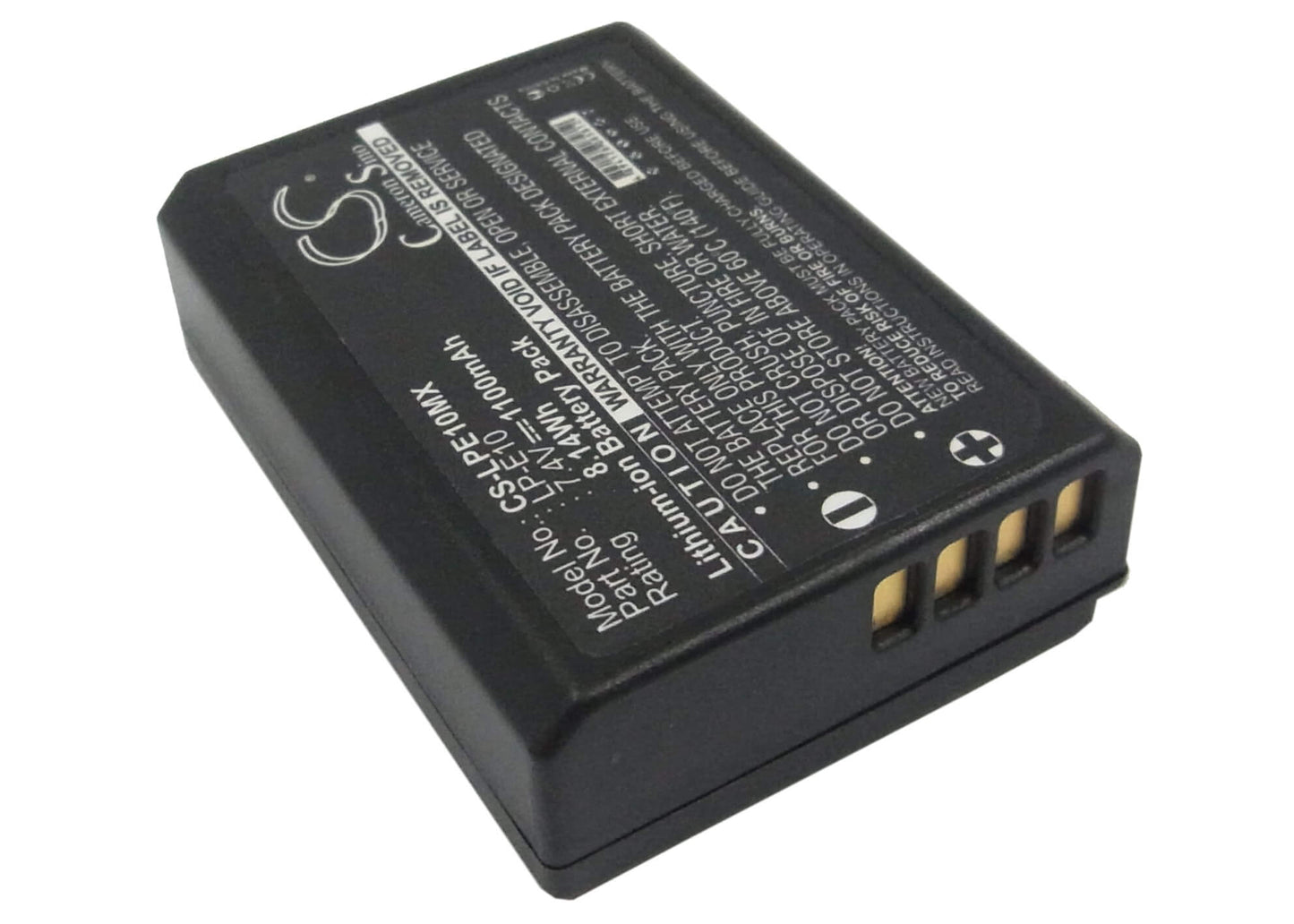 7.4V, 1100mAh, Li-ion Battery fits Canon, Eos 1100d, Eos 1200d, 8.14Wh