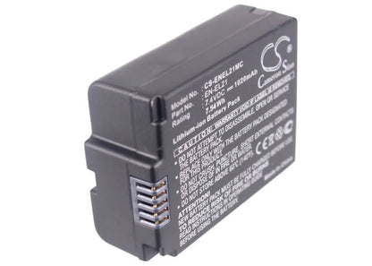 7.4V, 1020mAh, Li-ion Battery fits Nikon, 1 V2, 7.548Wh
