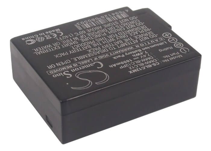 7.4V, 1000mAh, Li-ion Battery fits Leica, Leica Q, V-lux 4, 7.4Wh