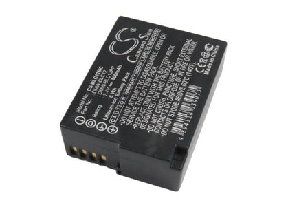 7.4V, 800mAh, Li-ion Battery fits Panasonic, Lumix Dmc-gh2h, lumix Dmc-gh2hgk, 5.92Wh