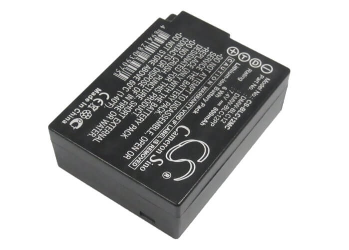 7.4V, 800mAh, Li-ion Battery fits Panasonic, Lumix Dmc-gh2h, lumix Dmc-gh2hgk, 5.92Wh