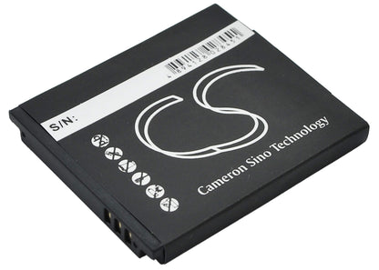 3.7V, 720mAh, Li-ion Battery fits Samsung, St50, St500, 2.664Wh