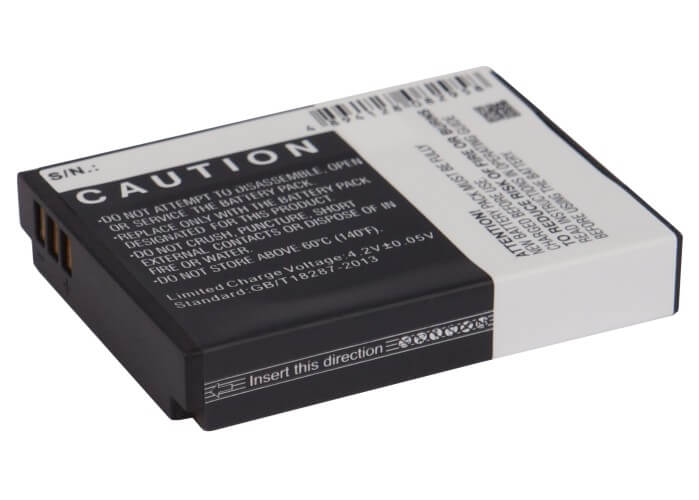 3.7V, 1300mAh, Li-ion Battery fits Actionpro, Isaw A1, Isaw A2 Ace, 4.81Wh