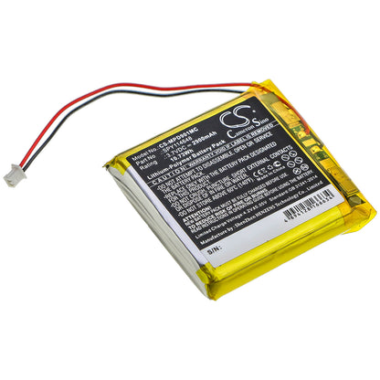 3.7V, 2900mAh, Li-Polymer Battery fits Marantz, Pmd-901v, 10.73Wh