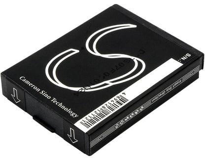3.7V, 1300mAh, Li-ion Battery fits Activeon, Cx Gold, Dka10w-b, 4.81Wh