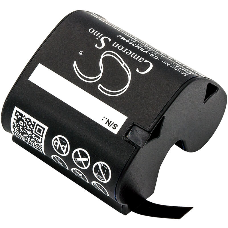3.7V, 2600mAh, Li-ion Battery fits Vsn Mobil, V.360 Hd, V.360°, 9.62Wh