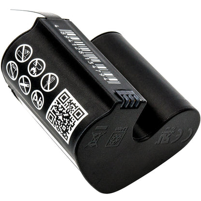 3.7V, 2600mAh, Li-ion Battery fits Vsn Mobil, V.360 Hd, V.360°, 9.62Wh