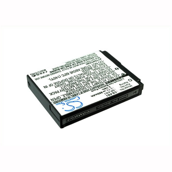 3.7V, 900mAh, Li-ion Battery fits Sony, Cyber-shot Dsc-f88, Cyber-shot Dsc-p100, 3.33Wh