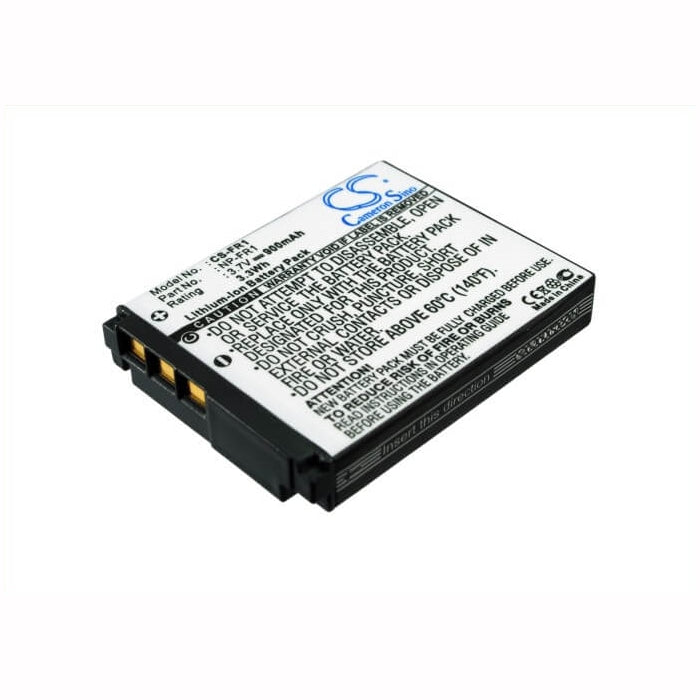 3.7V, 900mAh, Li-ion Battery fits Sony, Cyber-shot Dsc-f88, Cyber-shot Dsc-p100, 3.33Wh