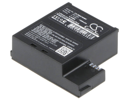 3.7V, 1500mAh, Li-ion Battery fits Aee, D33, Magicam D33, 5.55Wh