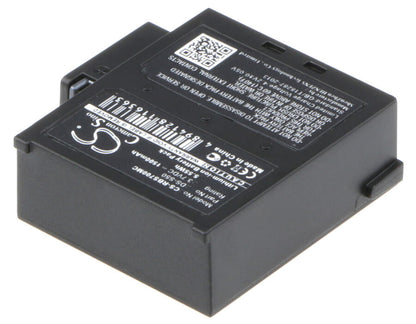 3.7V, 1500mAh, Li-ion Battery fits Aee, D33, Magicam D33, 5.55Wh