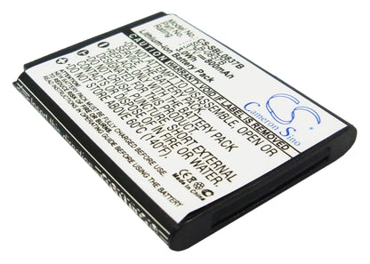 3.7V, 800mAh, Li-ion Battery fits Samsung, Digimax L70, Digimax L70b, 2.96Wh