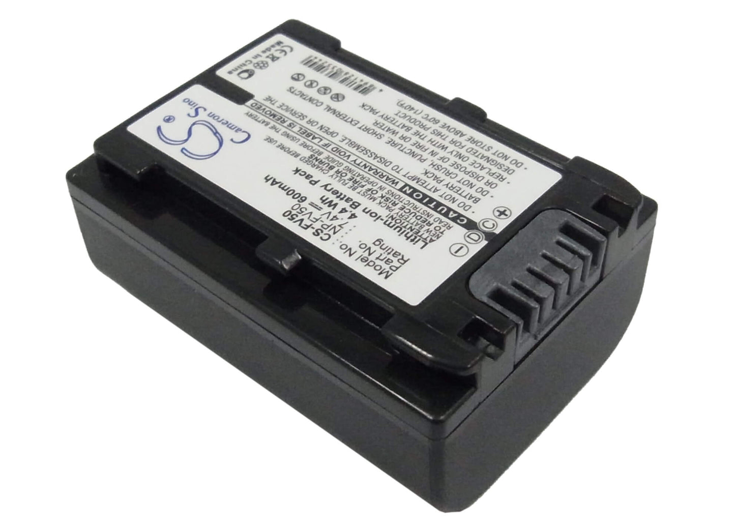 7.4V, 600mAh, Li-ion Battery fits Sony, Dcr-dvd403, Dcr-dvd505, 4.44Wh