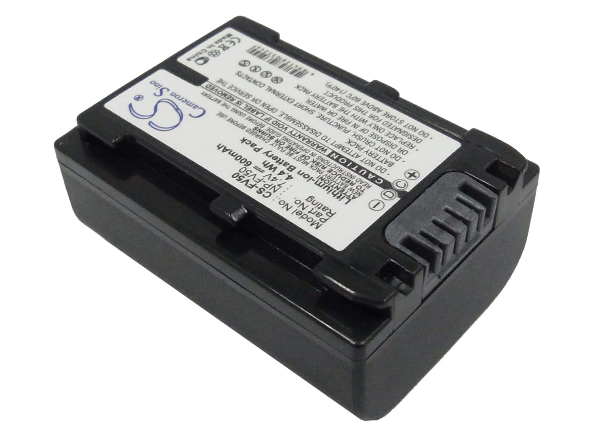 7.4V, 600mAh, Li-ion Battery fits Sony, Dcr-dvd403, Dcr-dvd505, 4.44Wh