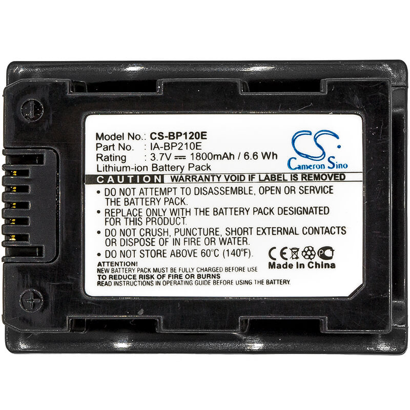 3.7V, 1800mAh, Li-ion Battery fits Samsung, F40, F43, 6.66Wh
