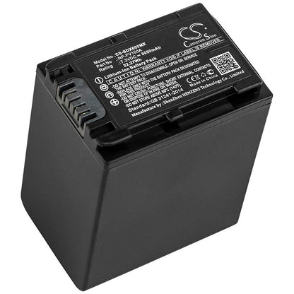 7.3V, 3050mAh, Li-ion Battery fits Sony, Fdr-ax33, Fdr-ax40, 22.265Wh