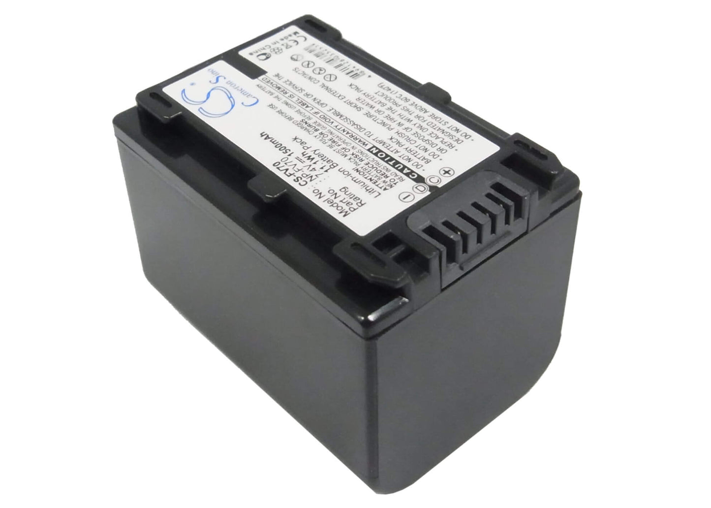 7.4V, 1500mAh, Li-ion Battery fits Sony, Dcr-dvd308e, Dcr-dvd650e, 11.1Wh