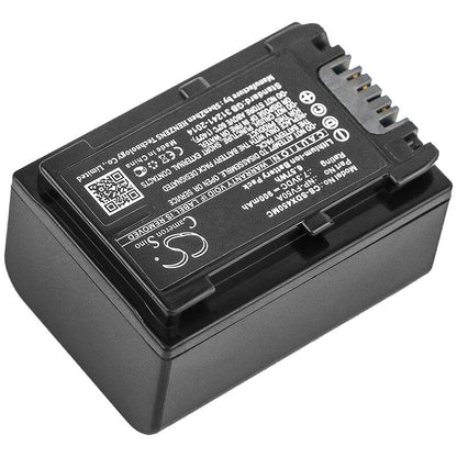 7.3V, 900mAh, Li-ion Battery fits Sony, Fdr-ax33, Fdr-ax40, 6.57Wh