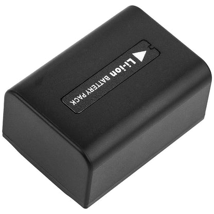 7.3V, 900mAh, Li-ion Battery fits Sony, Fdr-ax33, Fdr-ax40, 6.57Wh