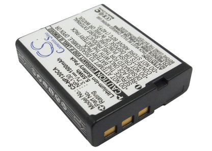 3.7V, 1500mAh, Li-ion Battery fits Casio, Exilim Ex-fc300s, Exilim Ex-h30, 5.55Wh