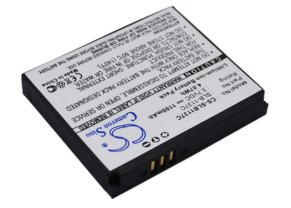 3.7V, 1100mAh, Li-ion Battery fits Samsung, Digimax I7, 4.07Wh