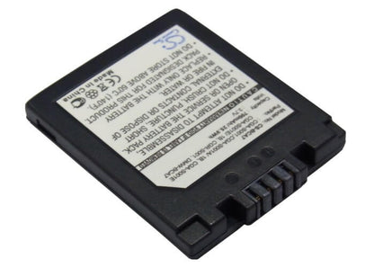3.7V, 700mAh, Li-ion Battery fits Panasonic, Lumix Dmc-f1, Lumix Dmc-f1b, 2.59Wh