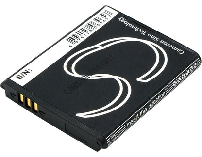 3.7V, 600mAh, Li-ion Battery fits Samsung, Ec-mv900fbpwus, Mv900, 2.22Wh