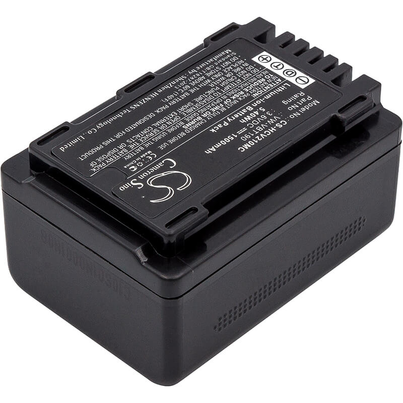 3.6V, 1500mAh, Li-ion Battery fits Panasonic, Hc-250eb, Hc-550eb, 5.4Wh