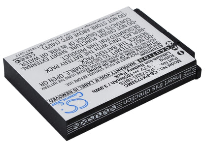 3.7V, 1050mAh, Li-ion Battery fits Toshiba, Camileo S30, Camileo S30 Hd, 3.885Wh
