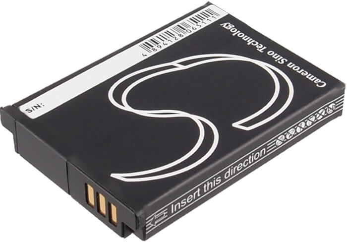 3.7V, 1050mAh, Li-ion Battery fits Jvc, Adixxion, Adixxion Action, 3.885Wh