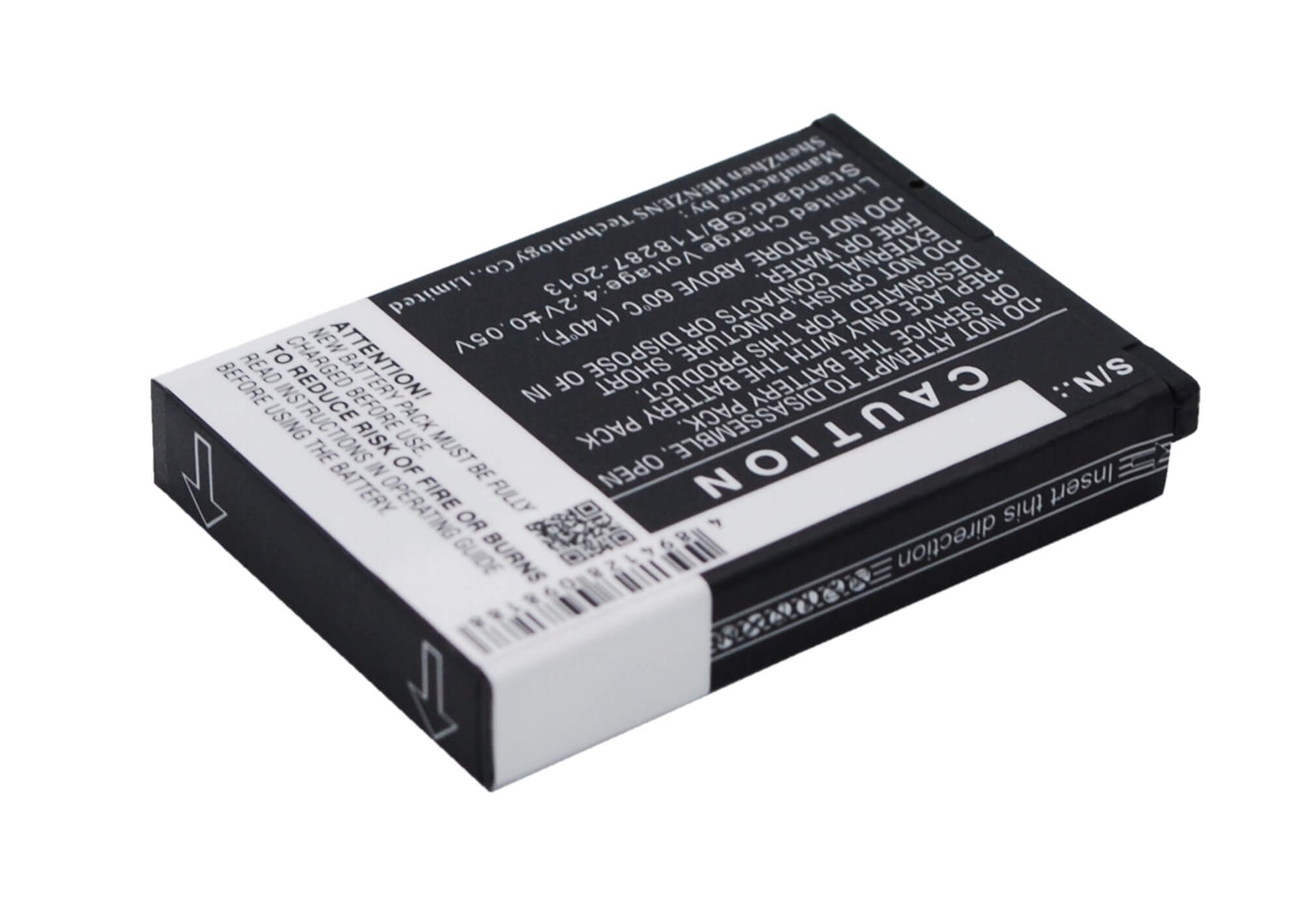 3.7V, 1050mAh, Li-ion Battery fits Zoom, 247-9036, Q4, 3.885Wh