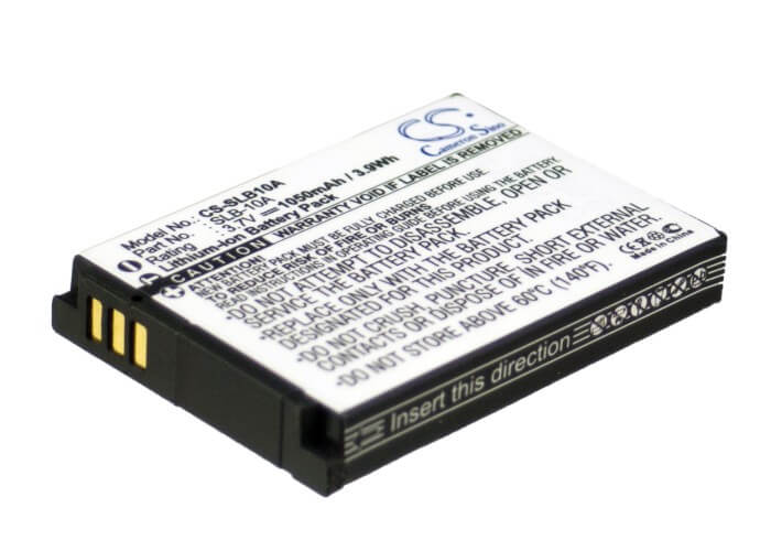 3.7V, 1050mAh, Li-ion Battery fits Samsung, Es50, Es55, 3.885Wh