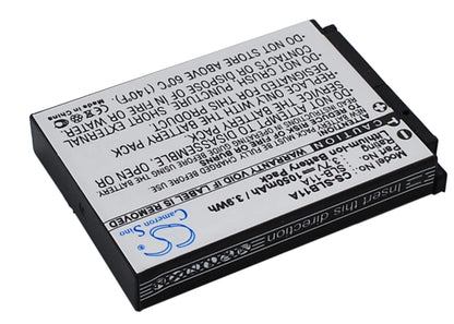 3.7V, 1050mAh, Li-ion Battery fits Samsung, Ex1, st1000, 3.885Wh