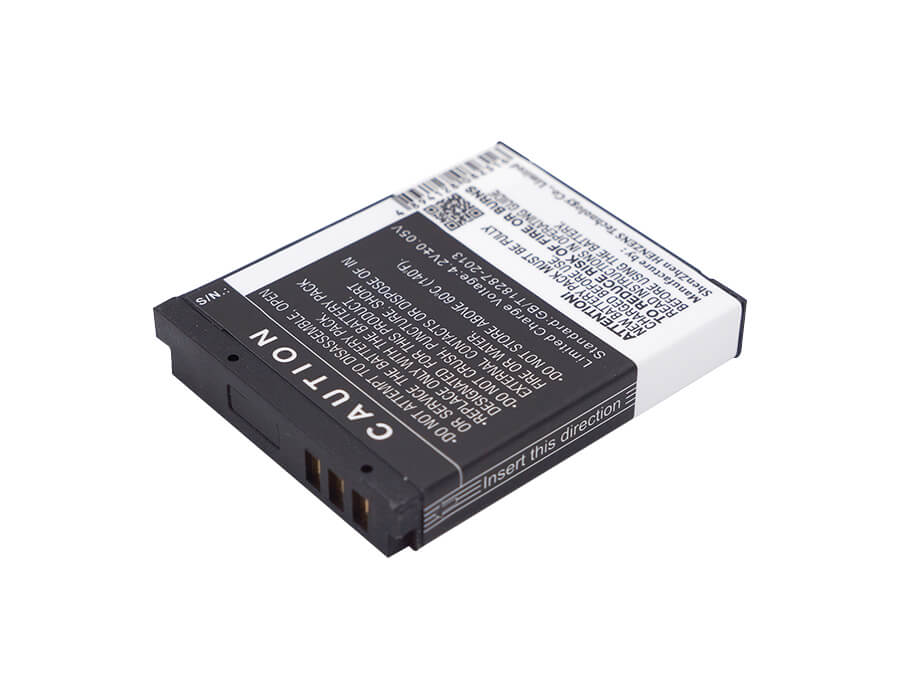 3.7V, 1000mAh, Li-ion Battery fits Canon, Digital Ixus 200 Is, Digital Ixus 210, 3.7Wh
