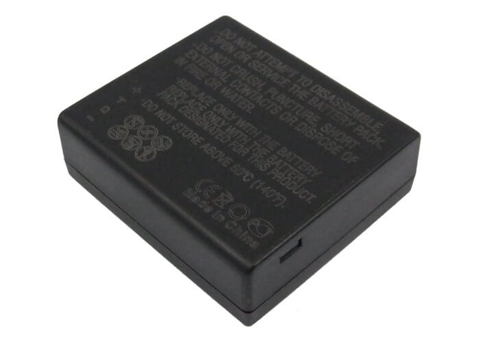 7.4V, 750mAh, Li-ion Battery fits Panasonic, Lumix Dmc-gf6x, Lumix Dmc-dmc-s6k, 5.55Wh