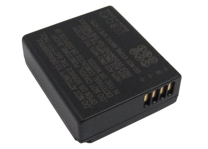 7.4V, 750mAh, Li-ion Battery fits Panasonic, Lumix Dmc-gf6x, Lumix Dmc-dmc-s6k, 5.55Wh