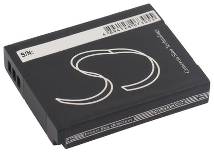 3.7V, 950mAh, Li-ion Battery fits Panasonic, Lumix Dmc-ft5, Lumix Dmc-ft5a, 3.515Wh