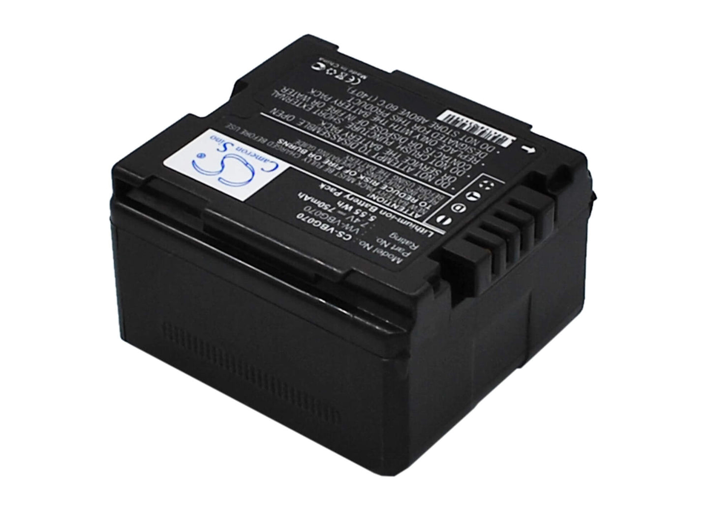 7.4V, 750mAh, Li-ion Battery fits Panasonic, Gs98gk, H288gk, 5.55Wh