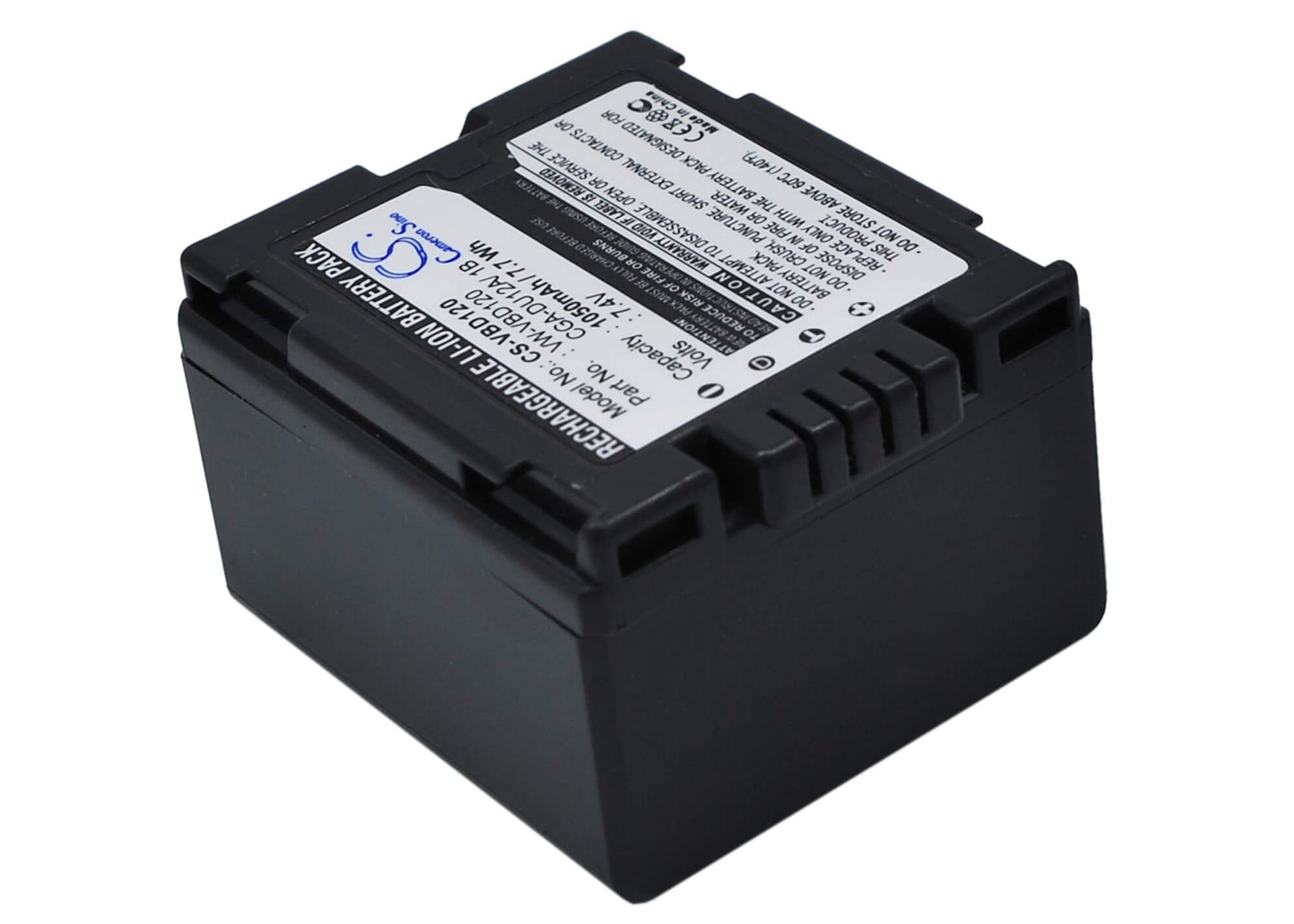 7.4V, 1050mAh, Li-ion Battery fits Panasonic, Dz-gx20, Dz-gx20a, 7.77Wh