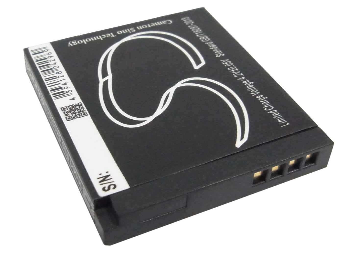 3.7V, 700mAh, Li-ion Battery fits Panasonic, Lumix Dmc-fp77, lumix Dmc-fs14, 2.59Wh