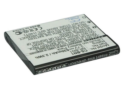 3.7V, 630mAh, Li-ion Battery fits Sony, Cyber-shot Dsc-t110p, Cyber-shot Dsc-t110s, 2.331Wh