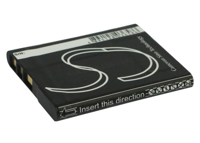 3.7V, 630mAh, Li-ion Battery fits Sony, Cyber-shot Dsc-t110p, Cyber-shot Dsc-t110s, 2.331Wh