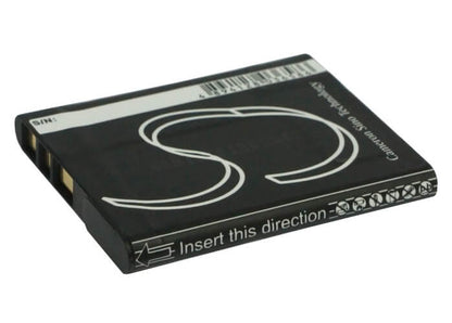 3.7V, 630mAh, Li-ion Battery fits Sony, Cyber-shot Dsc-t110p, Cyber-shot Dsc-t110s, 2.331Wh