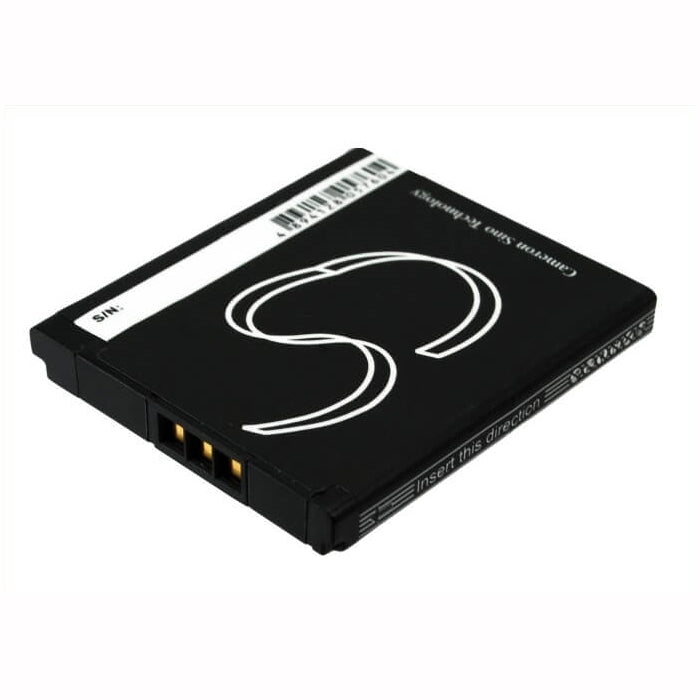 3.7V, 500mAh, Li-ion Battery fits Canon, Elph 110 Hs, Elph 340 Hs, 1.85Wh