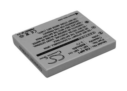 3.7V, 820mAh, Li-ion Battery fits Minolta, Dimage X1, 3.034Wh