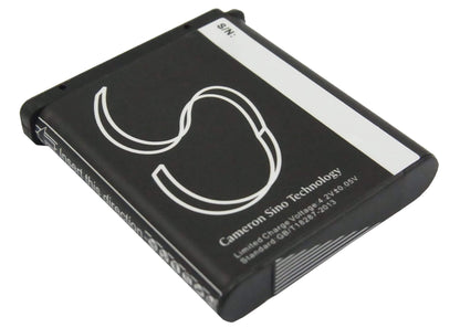 Camera 3.7V, 800mAh, Li-ion Battery fits Jupio, Cfu0011, 2.96Wh