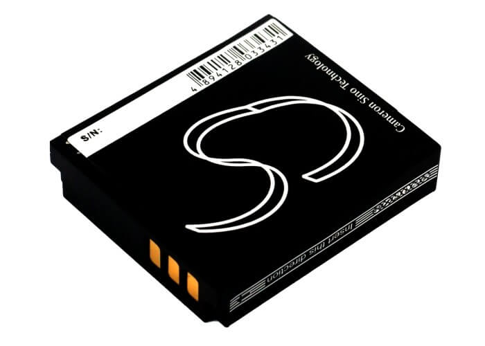 3.7V, 1250mAh, Li-ion Battery fits Samsung, Hmx-m10, Hmx-m20, 4.625Wh