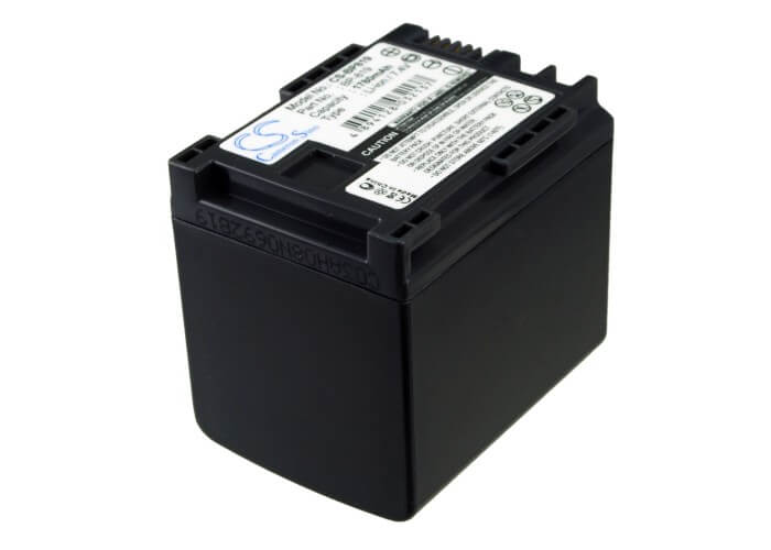 7.4V, 1780mAh, Li-ion Battery fits Canon, Fs10 Flash Memory Camcorder, Fs100 Flash Memory Camcorder, 13.172Wh