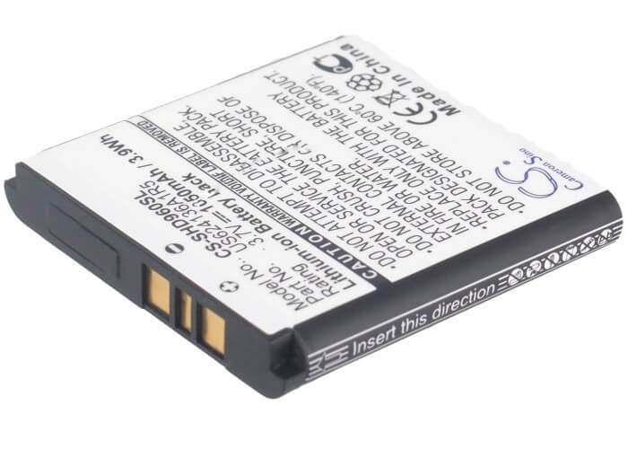 3.7V, 1050mAh, Li-ion Battery fits Spare, Hd96, Hdmax, 3.885Wh
